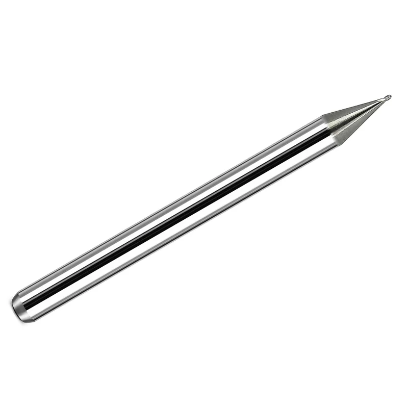 0.0170" Ball Nose Carbide End Mill 4-Flute Micro CNC Kyocera USA K047