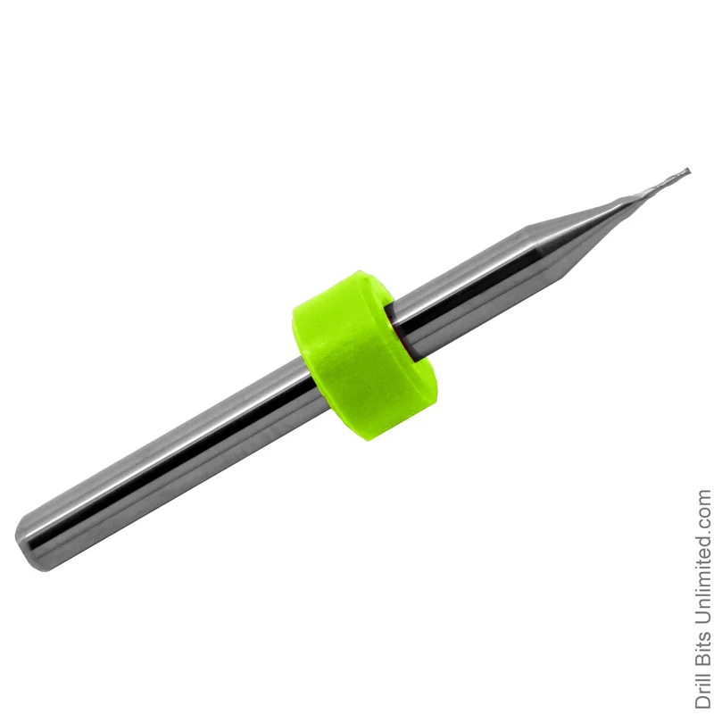 0.0180" (0.45mm) 2-Flute Square End Carbide End Mill M104