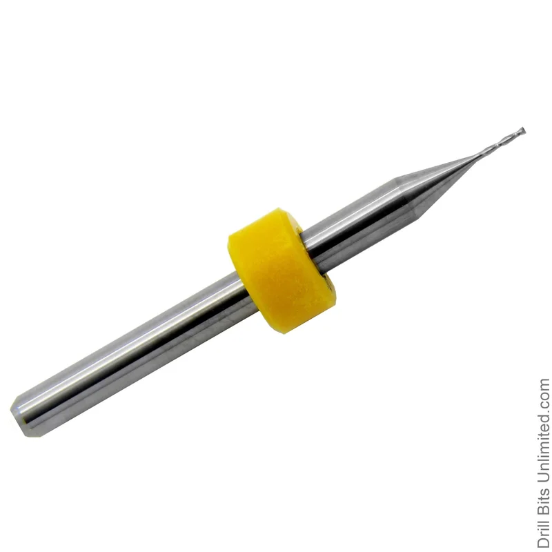 0.0200" (0.50mm) 2-Flute Square End Carbide End Mill .118" LOC M105