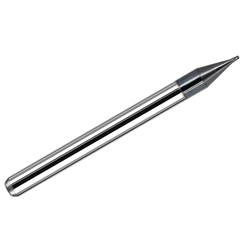 0.0220" Kyocera 4-Flute Ball Nose Carbide End Mill AlTiN 1835-0220L033 K101