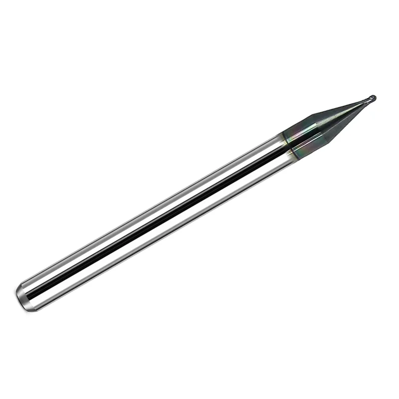 0.0260" Kyocera (0.65mm) 4-Flute Ball Nose Carbide End Mill AlTiN 1/8" Shank 1835-0260L039 K115