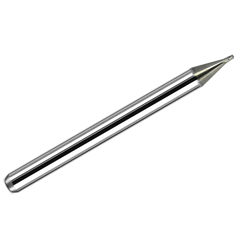 0.0270" Kyocera 4-Flute Ball Nose Carbide End Mill 1835-0270.041 K100