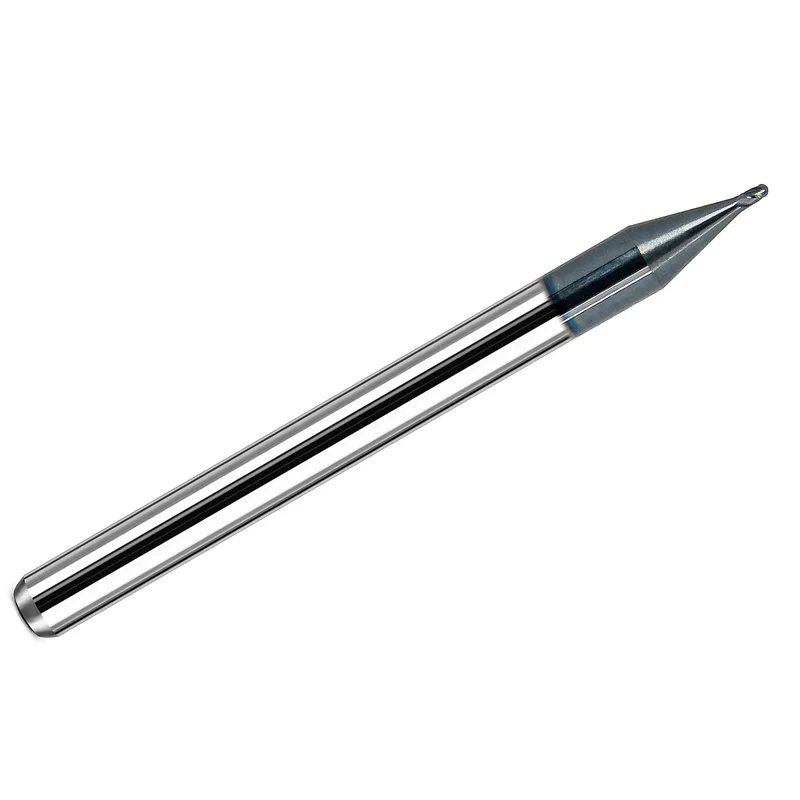 0.0270" Kyocera 4-Flute Ball Nose Carbide End Mill AlTiN 1835-0270L041 K099