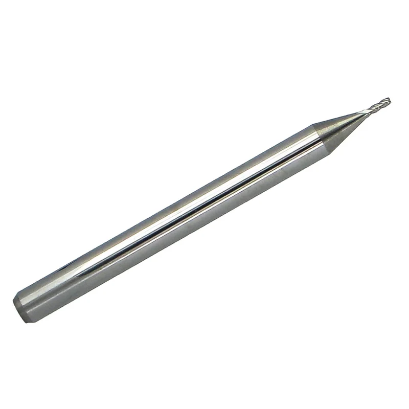 0.0290" 4-Flute Square End Carbide End Mill, Bright Finish, 1/8" Shank T1810-0290.087 K020
