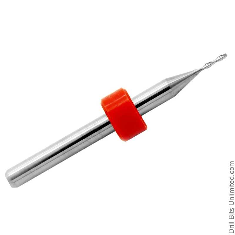 0.0312" (1/32) 2-Flute Square End Carbide End Mill M107