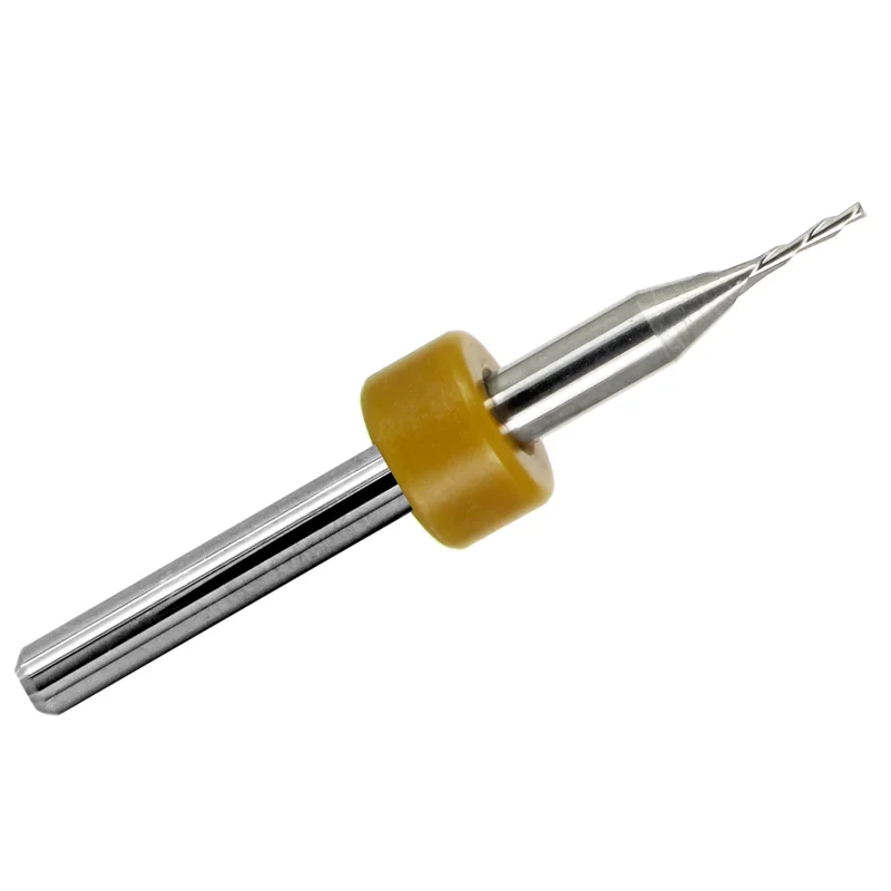 0.0312" (1/32") Down Cut End Mill 0.200" Depth | CNC Router Bit for Ice Sculpting, Wood, Plastic (M190)