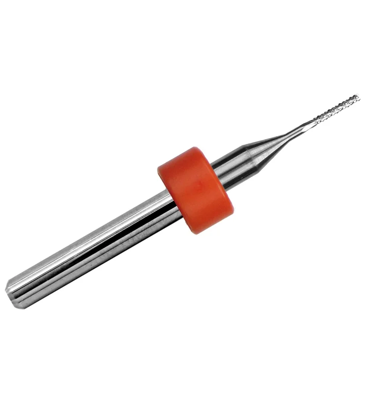 0.0312" (1/32) Kyocera Chip Breaker Carbide Router .197" LOC Fish Tail 1/8" Shank R149