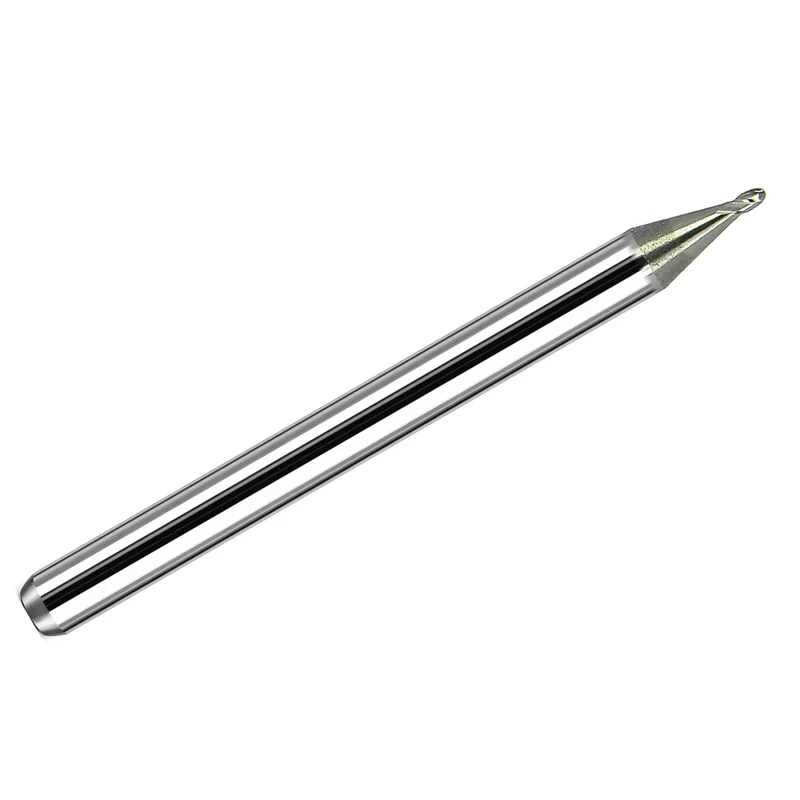 0.0350" (0.90mm) Kyocera 4-Flute Ball Nose Carbide End Mill 1935-0350.052 K086