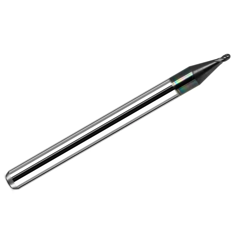 0.0370" Kyocera Ball Nose Carbide End Mill 4-Flute AlTiN 1835-0370L055 K072