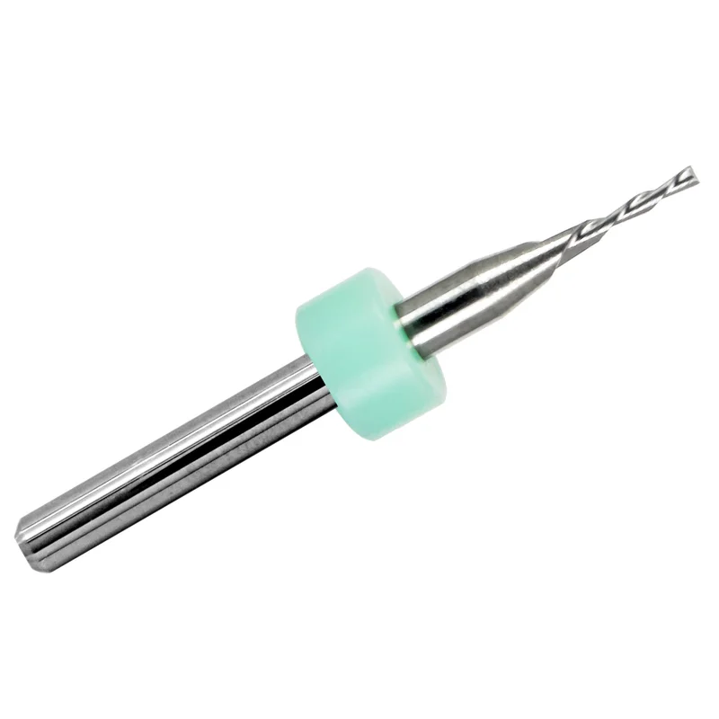 0.0394" (1.00mm) Down Cut End Mill 0.300" Depth | CNC Router Bit for Ice Sculpting, Wood, Plastic 1.0mm 1.00mm .039"(M191)