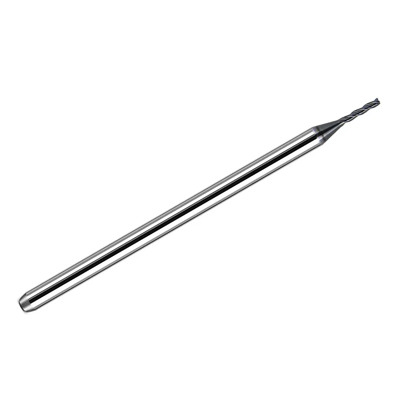 0.0450" Kyocera 0.0450" (1.15mm) 3-Flute Square End Carbide End Mill AlTiN 1/8" Shank 1710-0450L225 K122