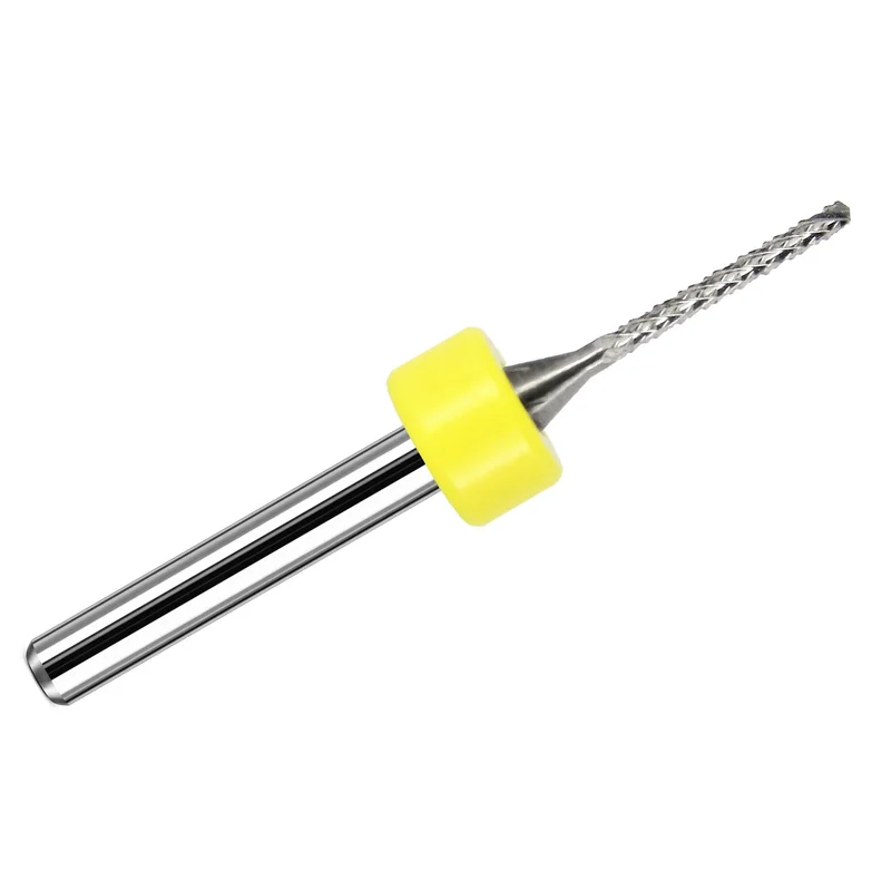 0.050" (1.27mm) Chip Breaker Carbide Router .550" LOC Drill Point 1/8" Shank R154