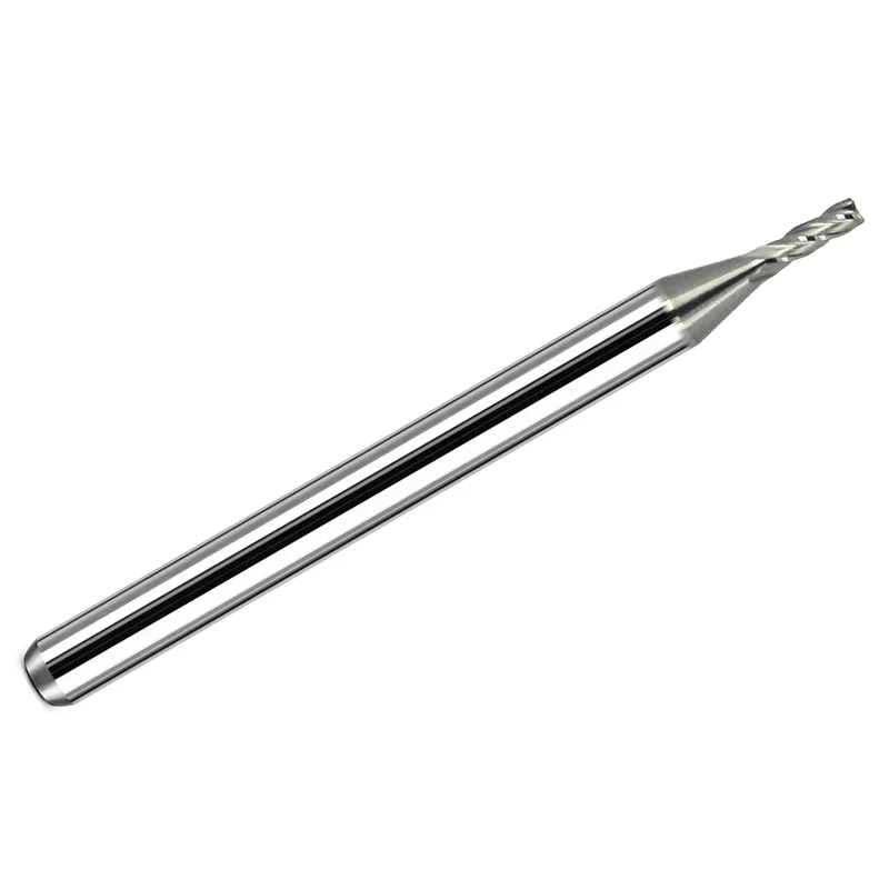 0.0512" (1.30mm) (.0510") 4-Flute Square End Carbide End Mill K152