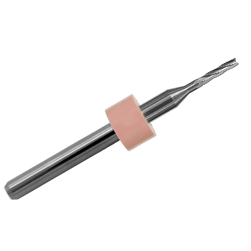 0.0551" (1.40mm) Chip Breaker Carbide Router .275" LOC Fish Tail 1/8" Shank R155