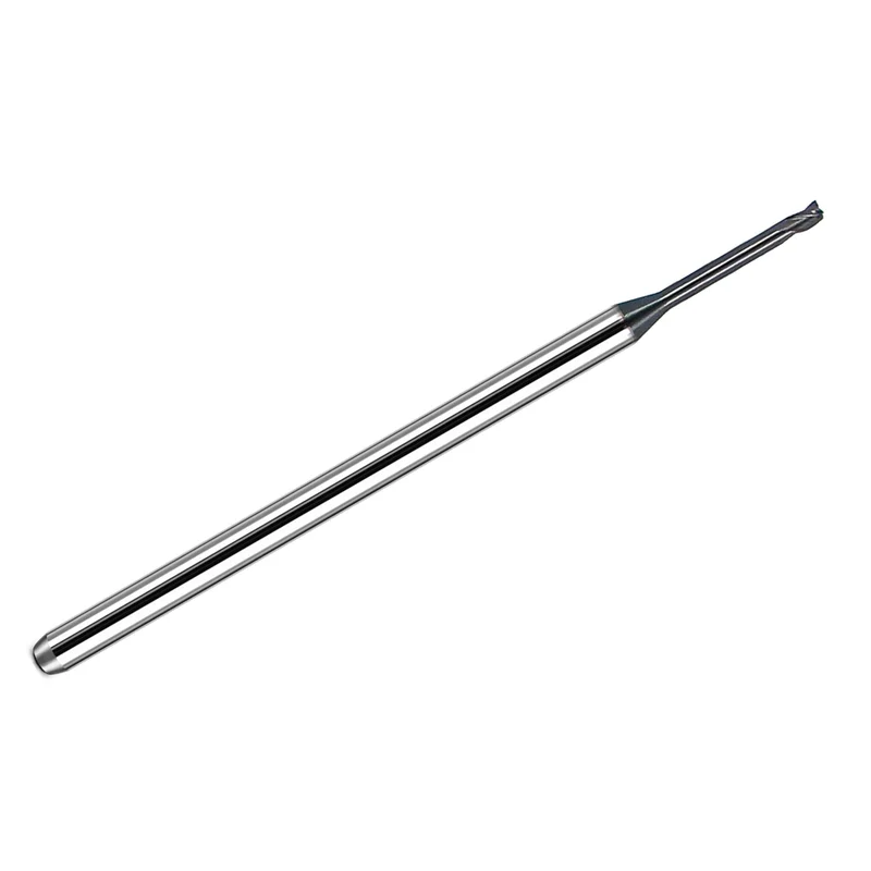 0.0625" (1/16") 3-Flute Square End Carbide End Mill  DLC  Extended Reach  Kyocera USA K030