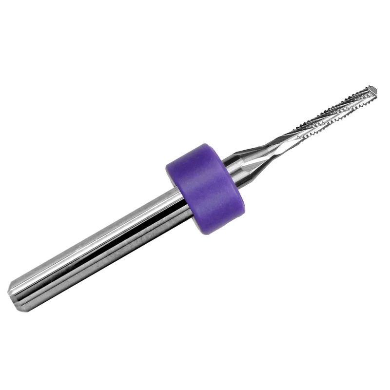 0.0625" (1/16") Chip Breaker Carbide Router .315" LOC Drill Point 1/8" Shank R159