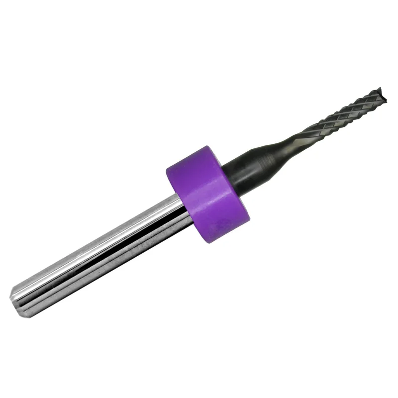 0.0625" (1/16) PCD Diamond Coated Carbide Router Bit - Fish Tail - Carbon Fiber & Composites
