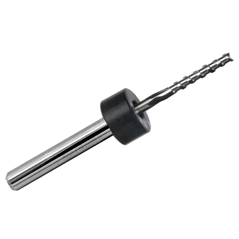 0.0625" (1/16") Single-Flute Carbide End Mill for Acrylic & Plastics