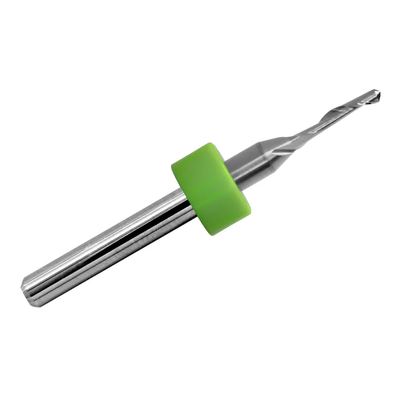0.0625" (1/16") x 0.250" LOC Single Flute Carbide End Mill