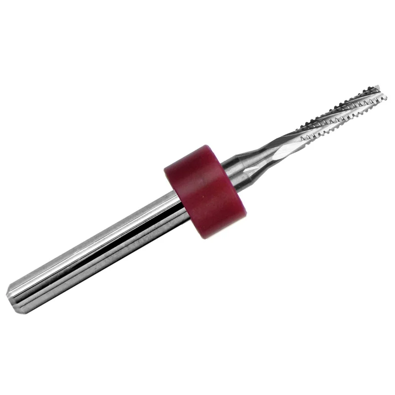 0.0787" (2.00mm) Chip Breaker Carbide Router .315" LOC Fish Tail 1/8" Shank R166