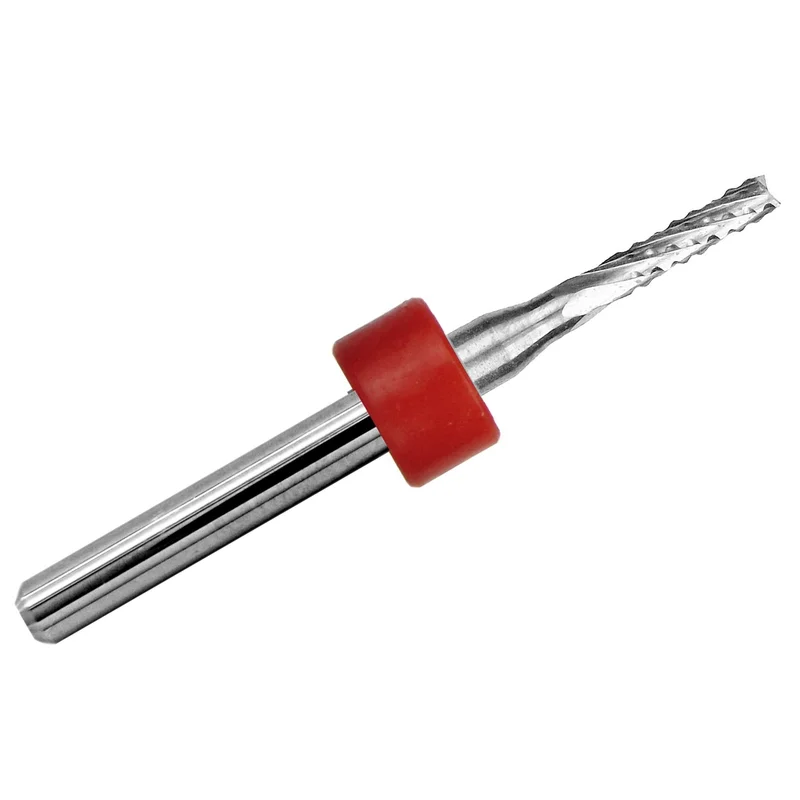 0.0787" (2.00mm) Chip Breaker Carbide Router .425" LOC Fish Tail 1/8" Shank R165