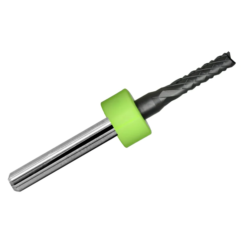 0.0945" (2.40mm) (3/32") PCD Diamond Coated Carbide Router Bit - Fish Tail - Carbon Fiber & Composites