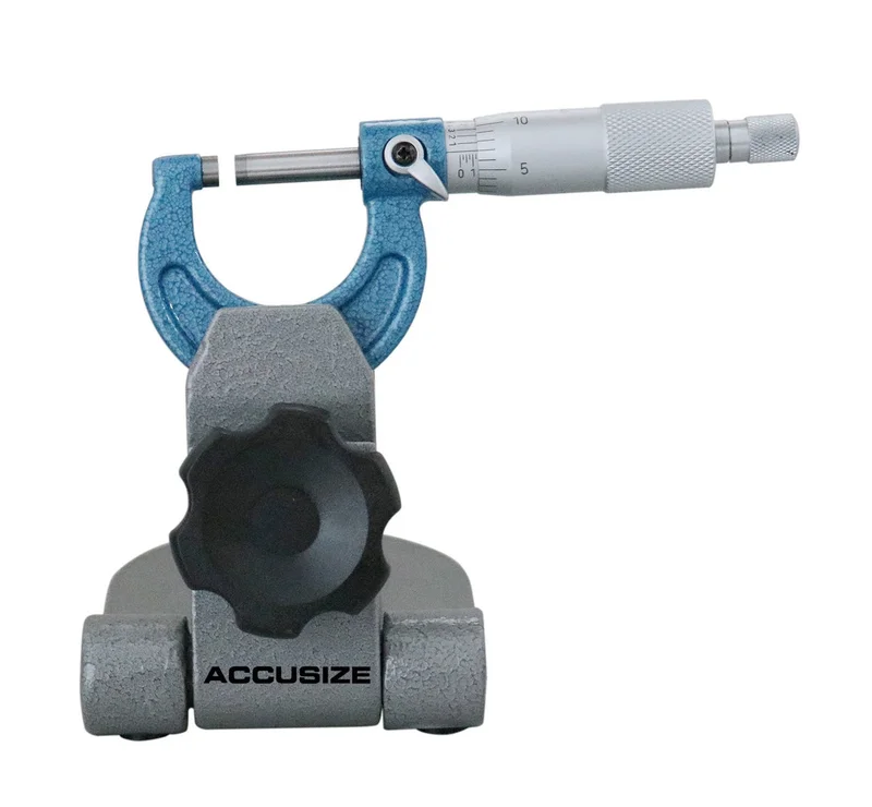 0-1" Ultra-Precision M-Type Outside Mic, with Micrometer Holder, #C153-EG01