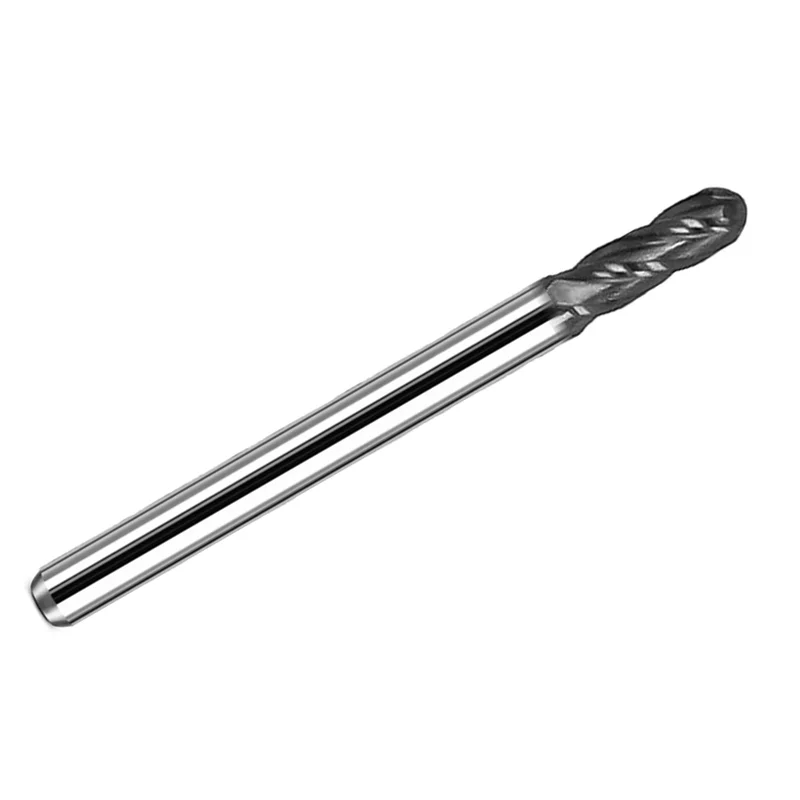 0.1200" 4-Flute Ball Nose Carbide End Mill  AlTiN  Kyocera USA K034