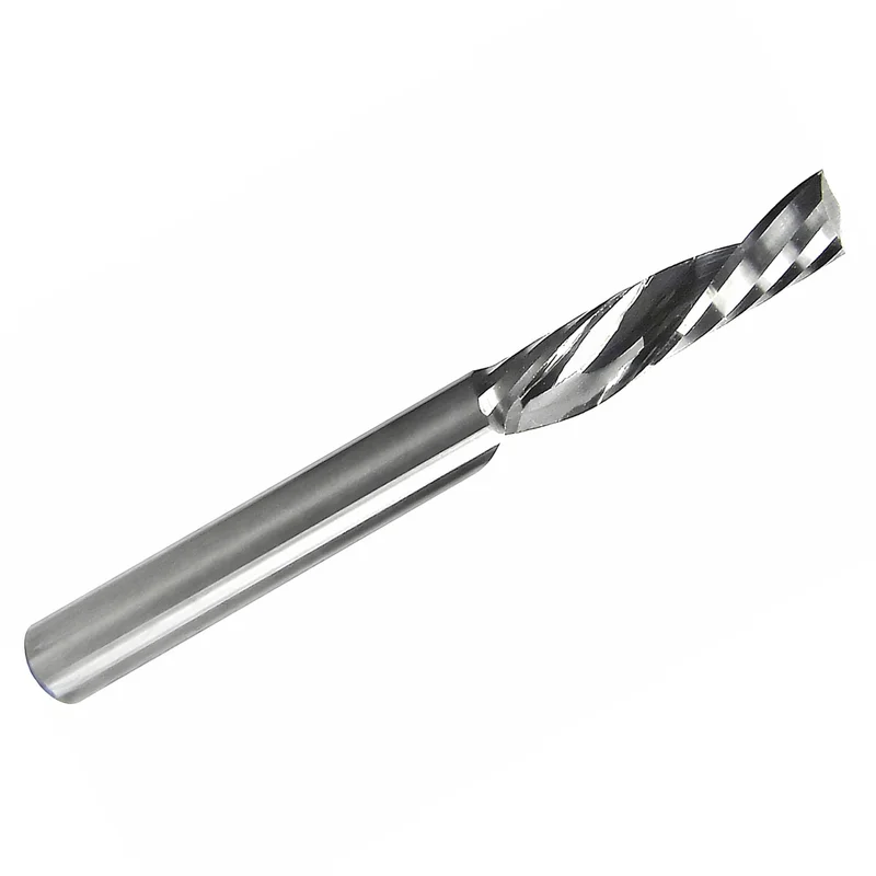 0.1250" (1/8") Up-Cut O-Flute Solid Carbide End Mill  1/8" Shank, Aluminum & Plastic M230