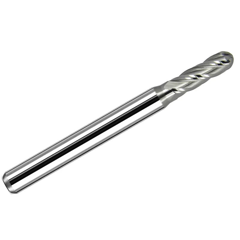 0.1562" (5/32") 4-Flute Ball Nose Carbide End Mill 1825-1562.562 K012