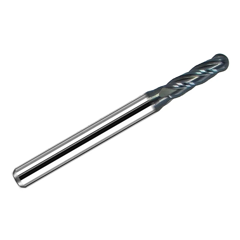 0.1562" (5/32") 4-Flute Ball Nose Carbide End Mill AlTiN Kyocera 1825-1562L562 K042