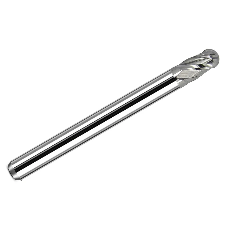0.1875" (3/16") (4.75mm) Ball Nose Carbide End Mill 4-Flute Kyocera USA 1835-1875.312 K060