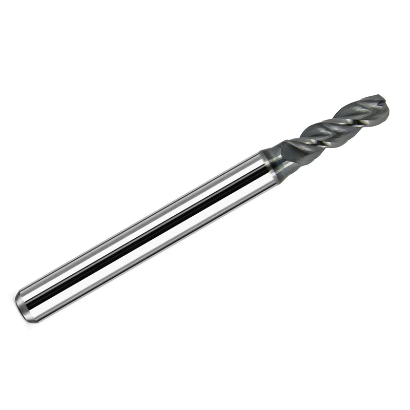 0.1969" (5.00mm) (0.197") Corner Radius Carbide End Mill 3-Flute TITAN-AX Kyocera USA T1969O591CR5 K054