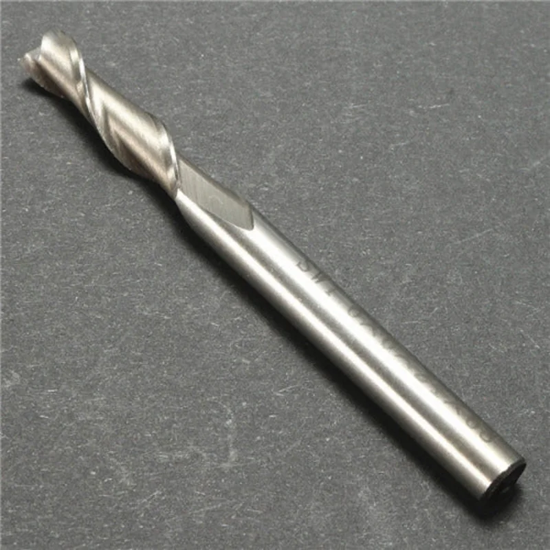 0.2362" (6.00mm) x 24mm LOC 2-Flute HSS End Mill Wood Aluminum Metal M147