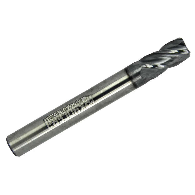 0.2362" (6mm) Kyocera 4-Flute Corner Radius Carbide End Mill AlCrN AP4M-2362.394 K085
