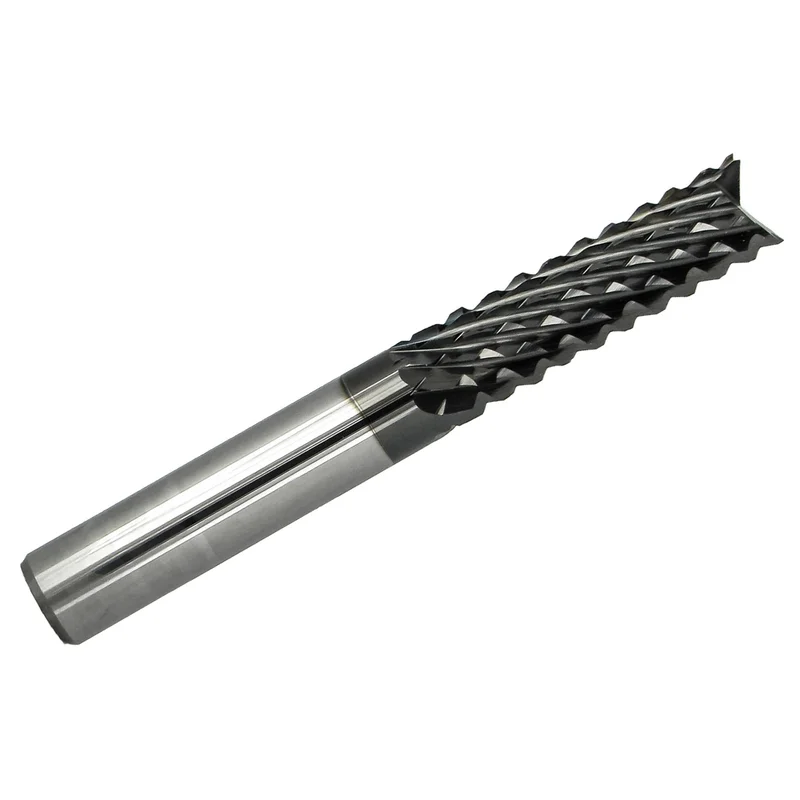 0.3150" Kyocera 8mm Diamond Flute Carbide Router Bit for Carbon Fiber, DLC Coated Fish Tail 2120-315D984FK021