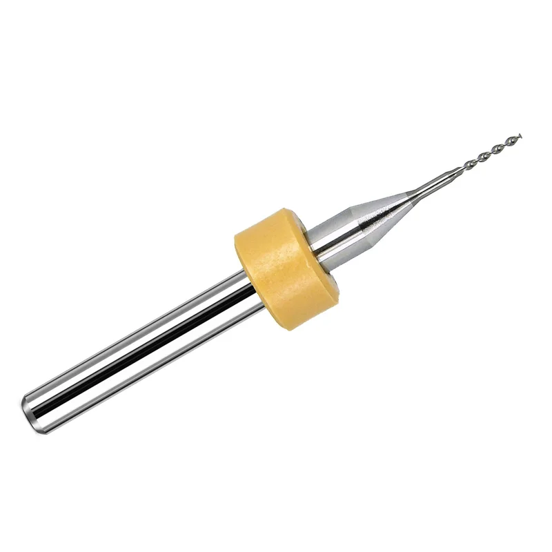 0.60mm (.0236") Solid Carbide Drill for Flex Materials, .197" LOC, 170 Point, 1/8" Shank, Kyocera, USA Made, 240.0236.197FP K203