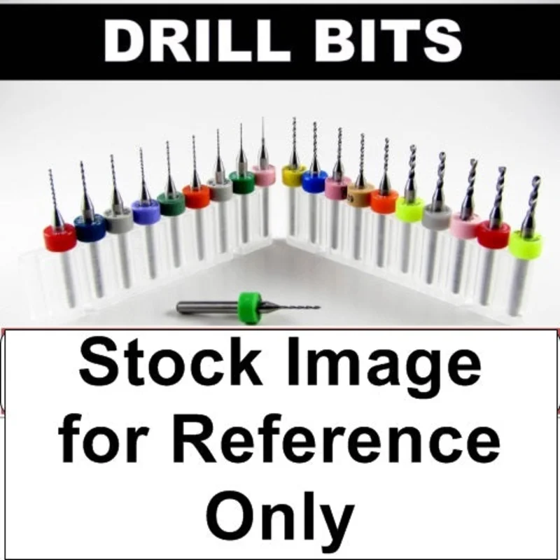 .004".2559" (0.106.50mm) 125-Size Metric Carbide Drill Bit Set | 1/8" Shank