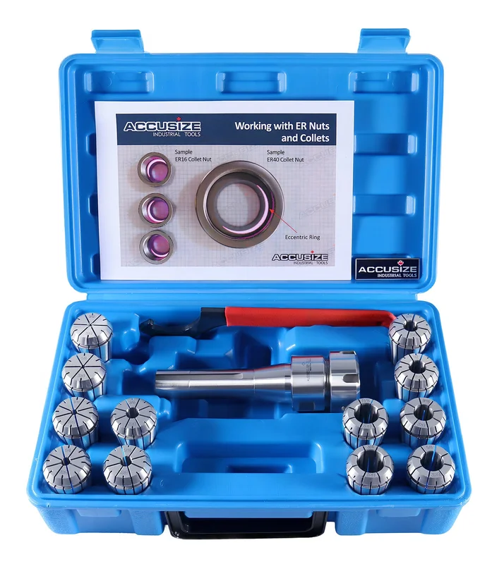 0223-0974, ER-32 R8 x 4" 12 ps/set ER Collet Systems with R8 Shank