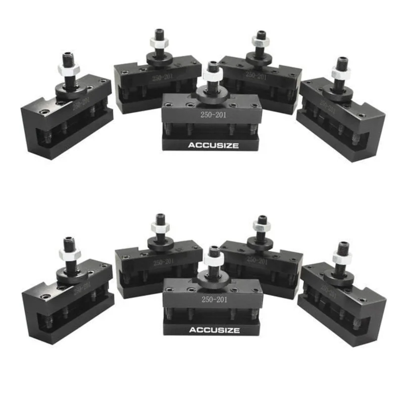 0250-0201x10, 10 Pcs of BXA Turning and Facing Holder, Quick Change Tool Holder
