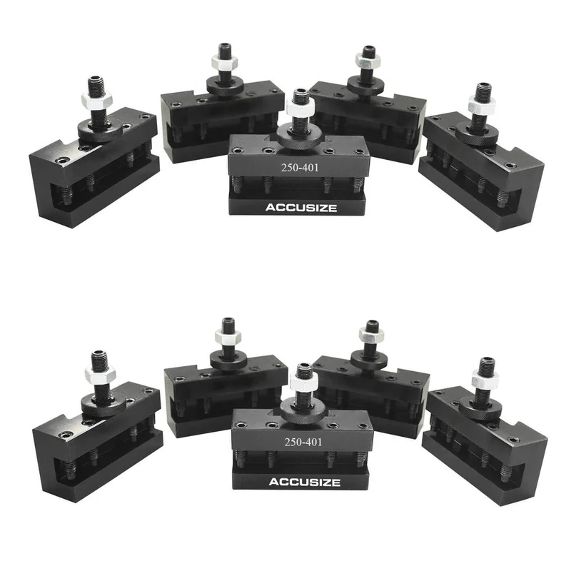 0250-0401x10, 10 Pcs of CA Turning and Facing Holder, Quick Change Tool Holder