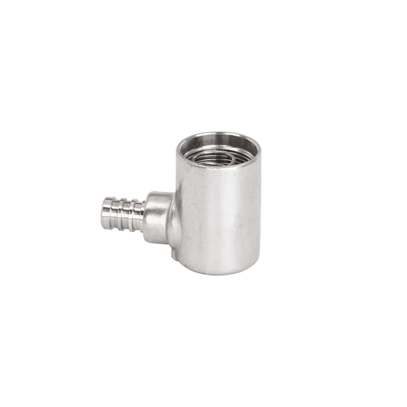 1/2" PEX Crimp 90 Elbow Inlet
