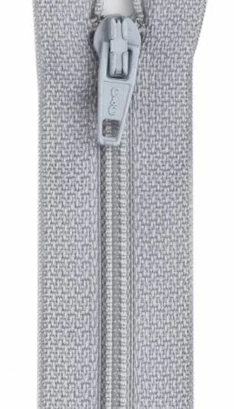 10" 1-way Separating Zipper in Nugrey