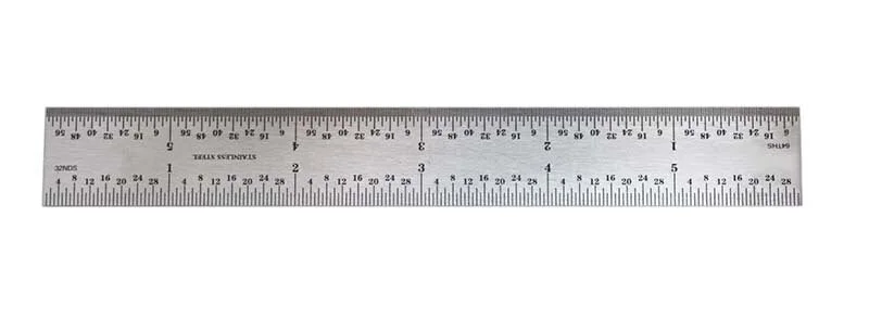 10 pcs of Rigid Steel Rules 4R, 6" x 3/4" width, 0.032"  thickness, #EG06-4008Ax10