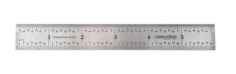 10 pcs of Rigid Steel Rules 4R, 6" x 3/4" width, 0.032"  thickness, #EG06-4008x10
