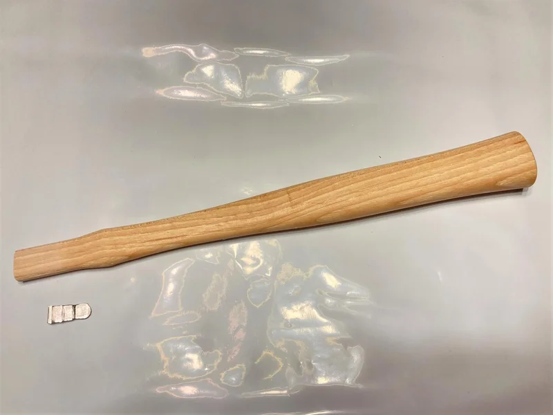 12.5" Beaver Tooth Ball Pein  8 oz. / Auto Body Hammer Handle Flat Eye.