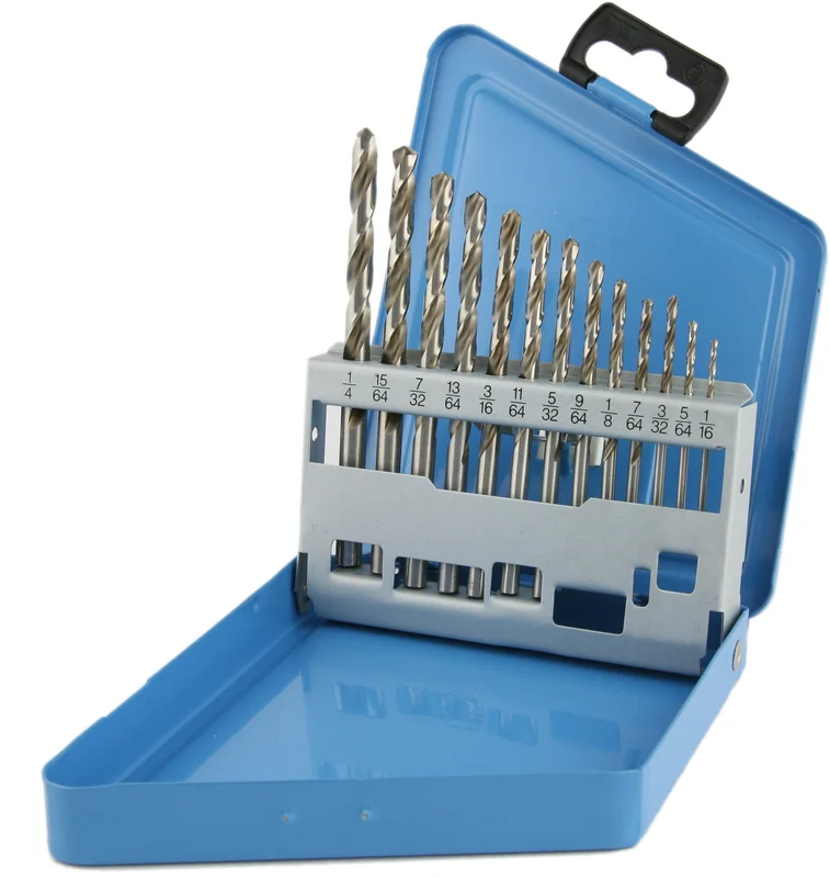 13 Piece Plexiglas Drill Bit Set