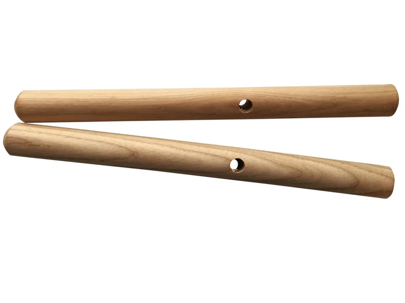 14" Beaver Tooth Western Style Cross Cut Saw Handles Pair