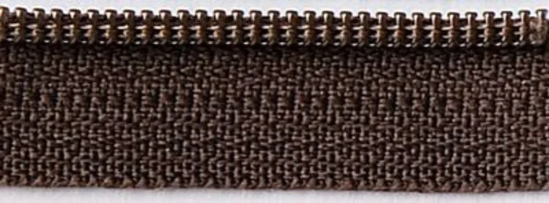 14" Zipper: Black Walnut