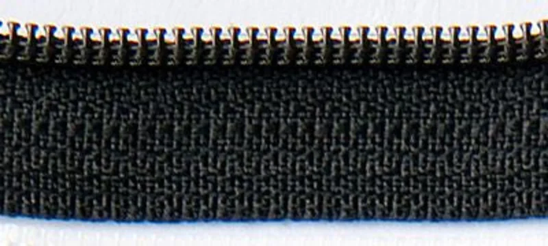 14" Zipper: Black